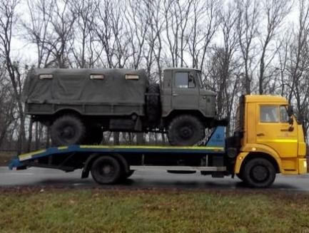 Эвакуатор военной техники